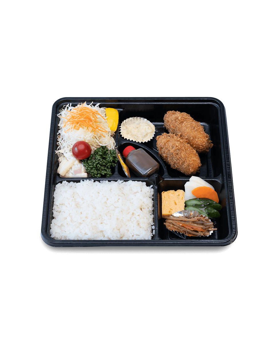 カニコロッケ弁当