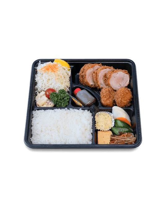 ヒレかつ・ホタテフライ弁当