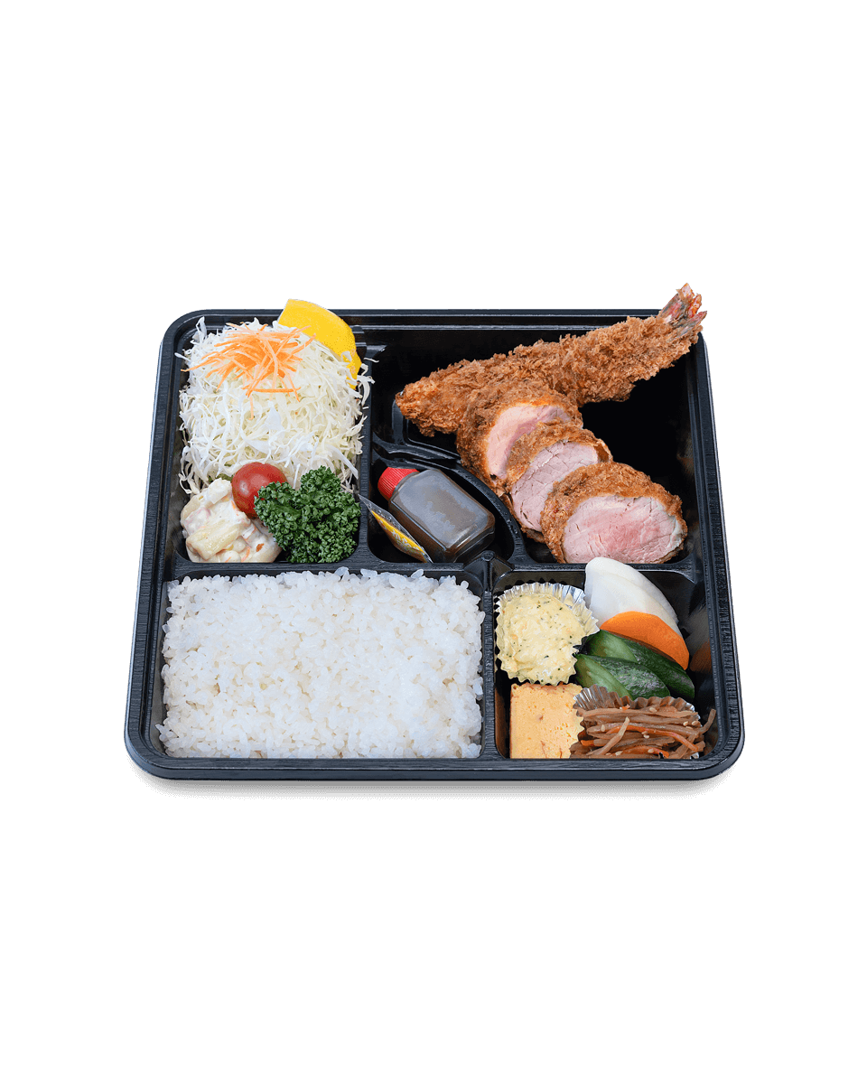 ヒレかつ・海老フライ弁当