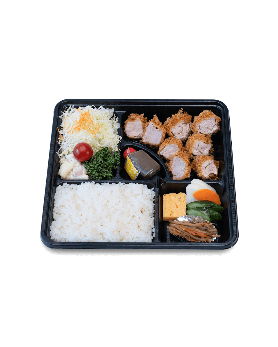 一口ヒレかつ弁当